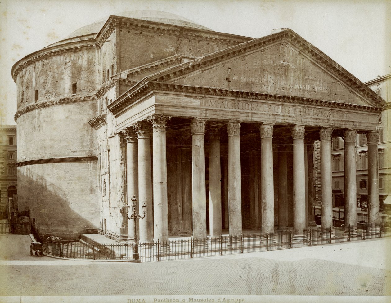Pantheon, Rom, Italien, slutningen af det 19. eller begyndelsen af det 20. århundrede af Unbekannt