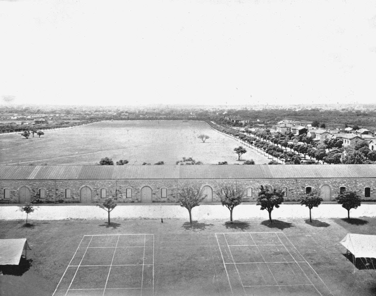 Parade Grounds, San Antonio, Texas, USA, c1900. af Unbekannt