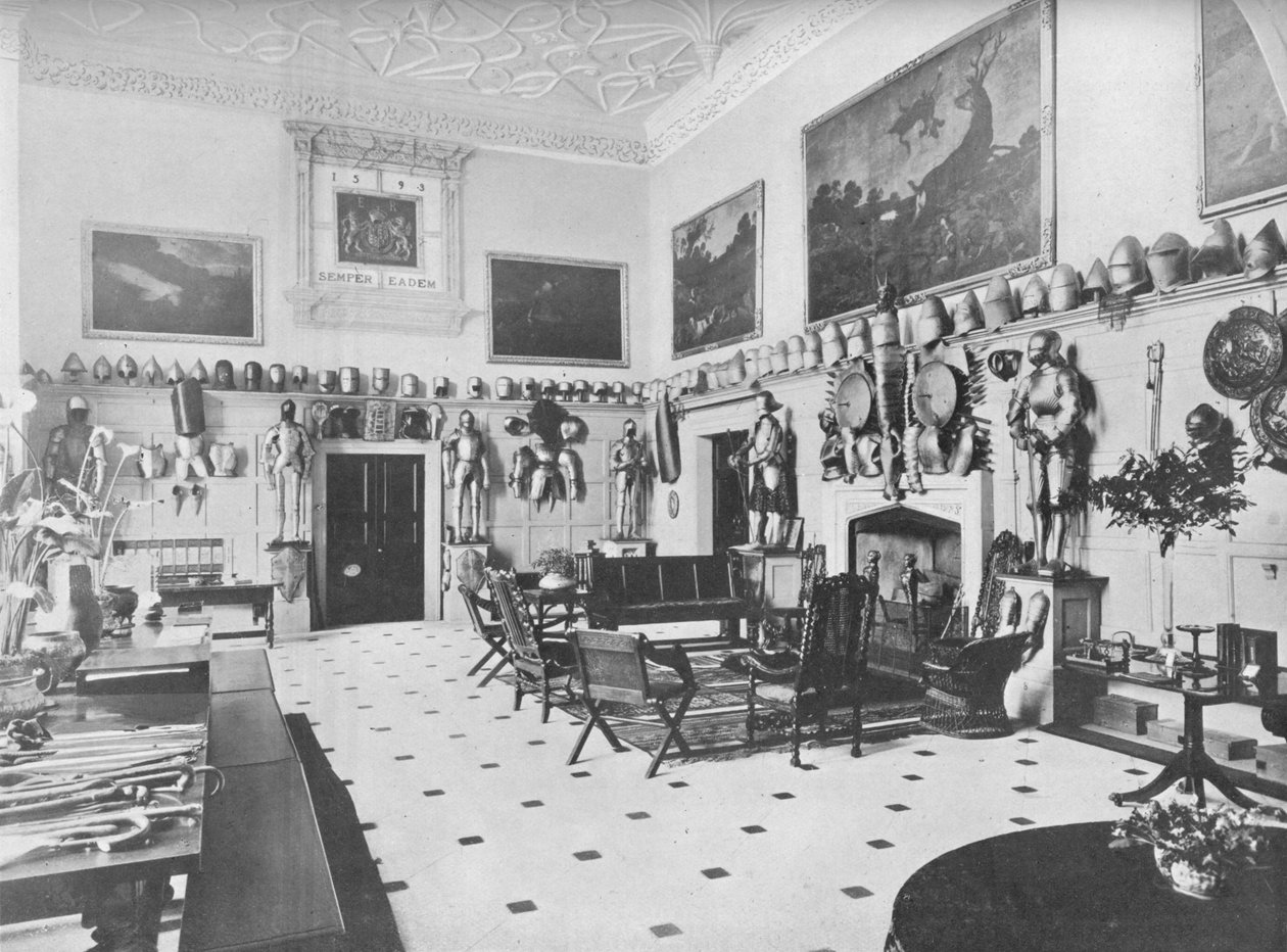 Parham Park, Sussex - The Lord Zouche, 1910 af Unbekannt