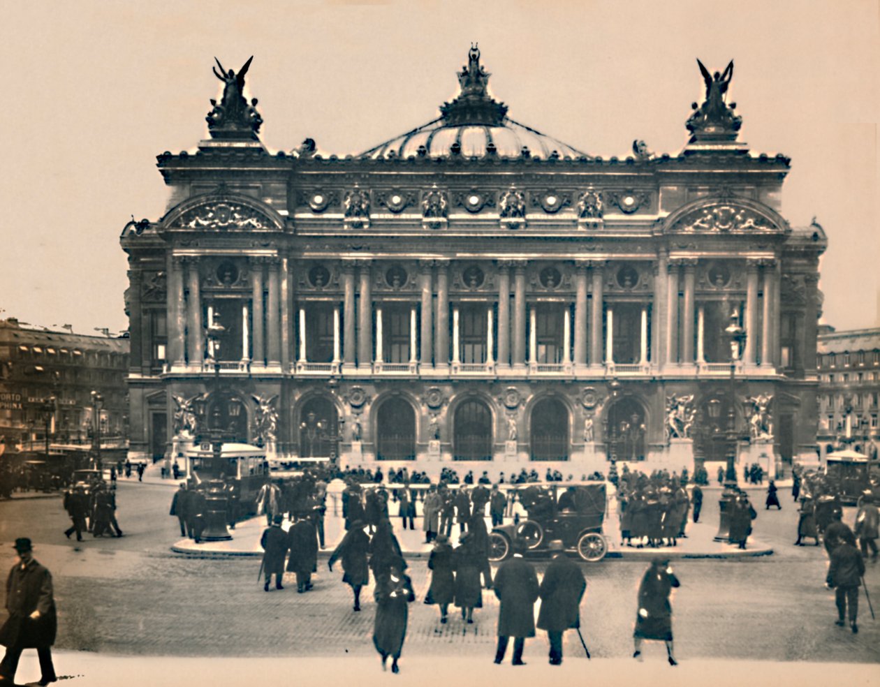 Paris. - LOpéra. - LL, c1910. af Unbekannt