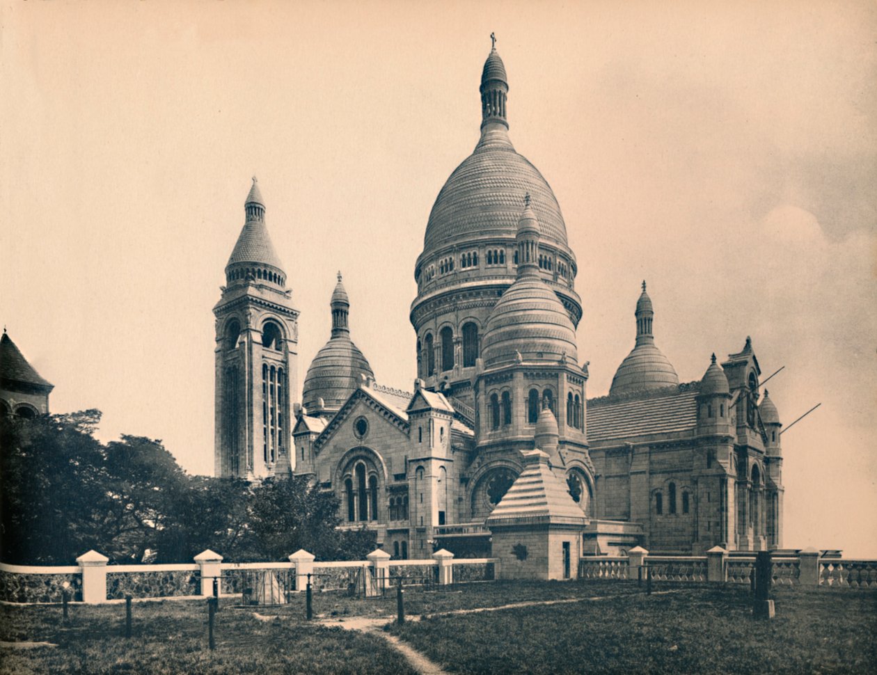 Paris. - The Basilica of the Sacred Heart, c1910. af Unbekannt