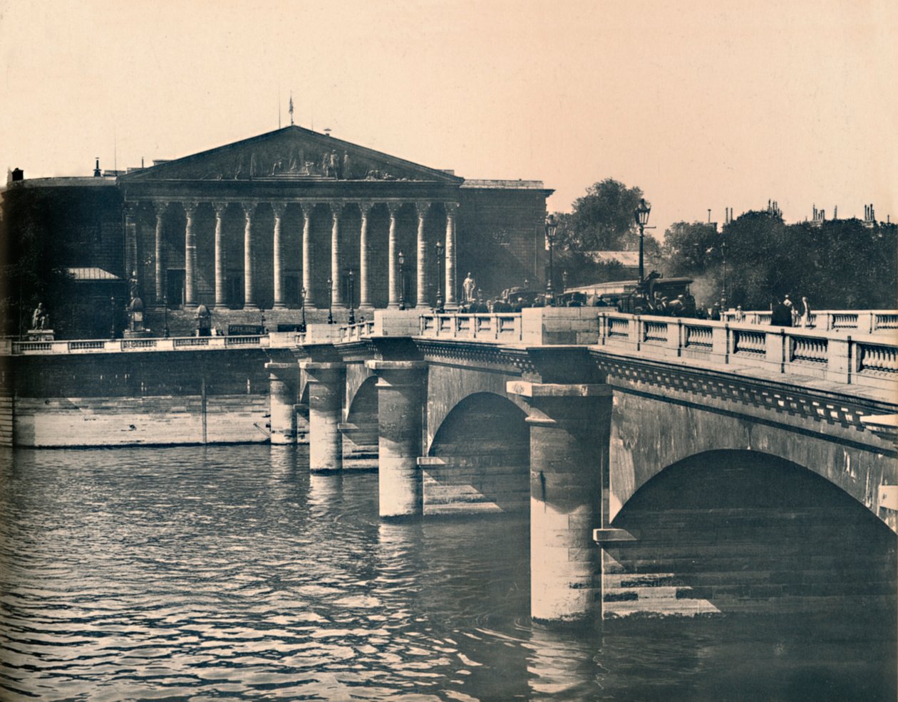 Paris. - Deputeretkammeret. -LL, c1910. af Unbekannt