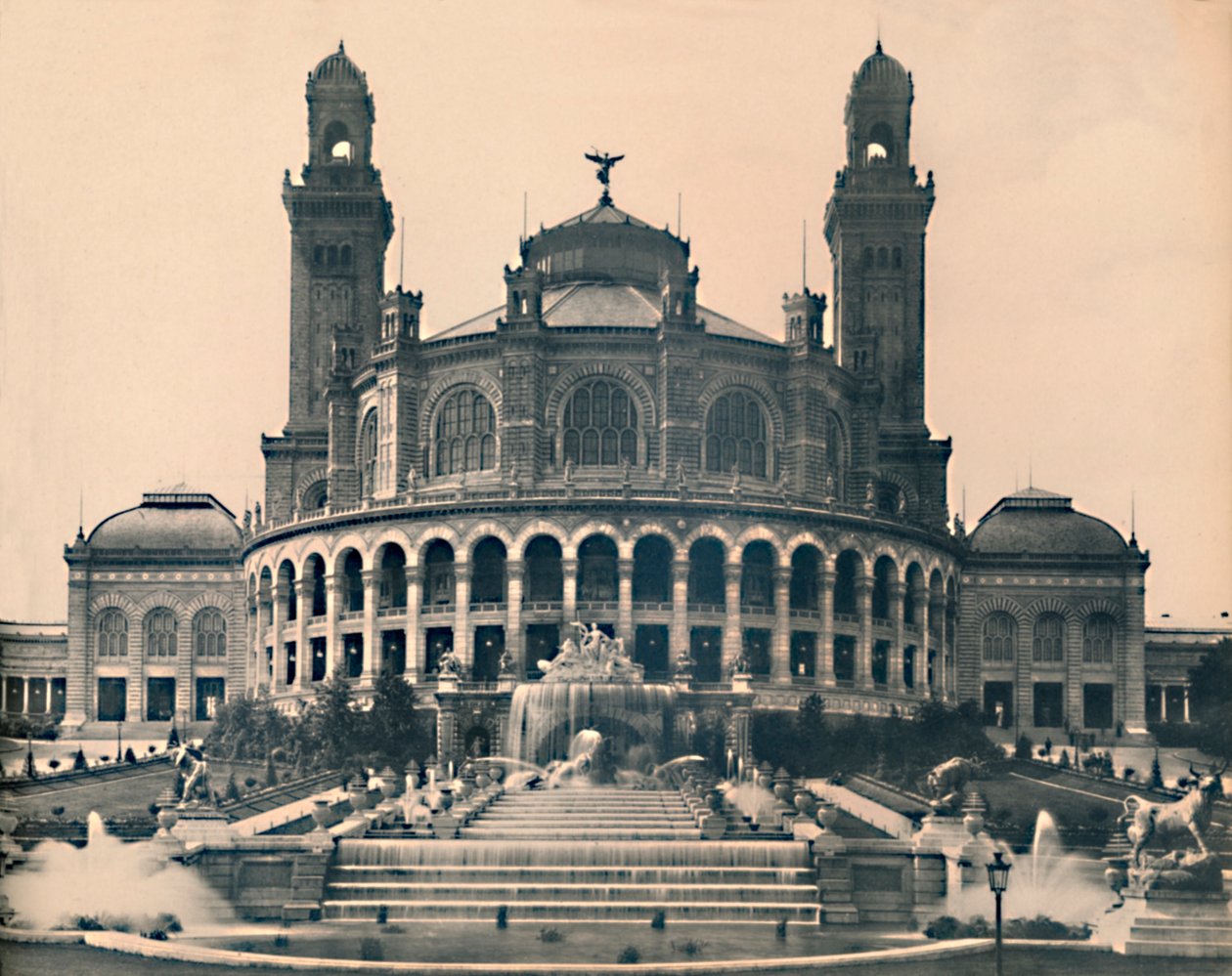 Paris. - Trocadero-paladset. - ND, c1910. af Unbekannt