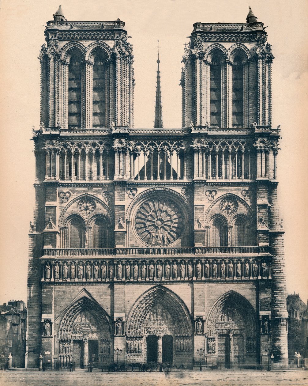 Paris. - Vor Frue. -LL, c1910. af Unbekannt