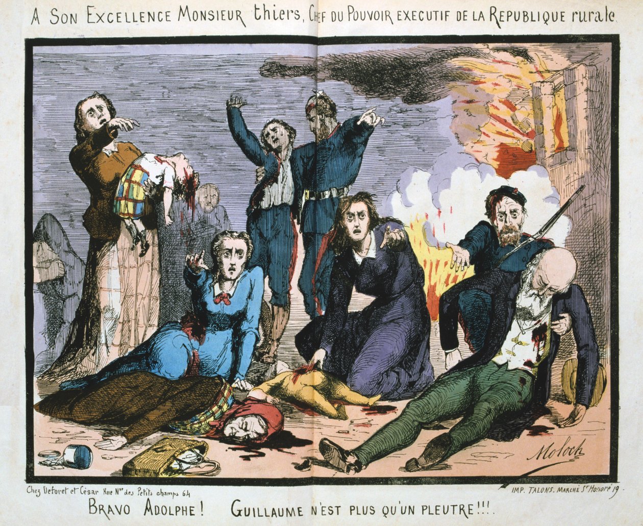Pariser Kommune, 1871 af Unbekannt