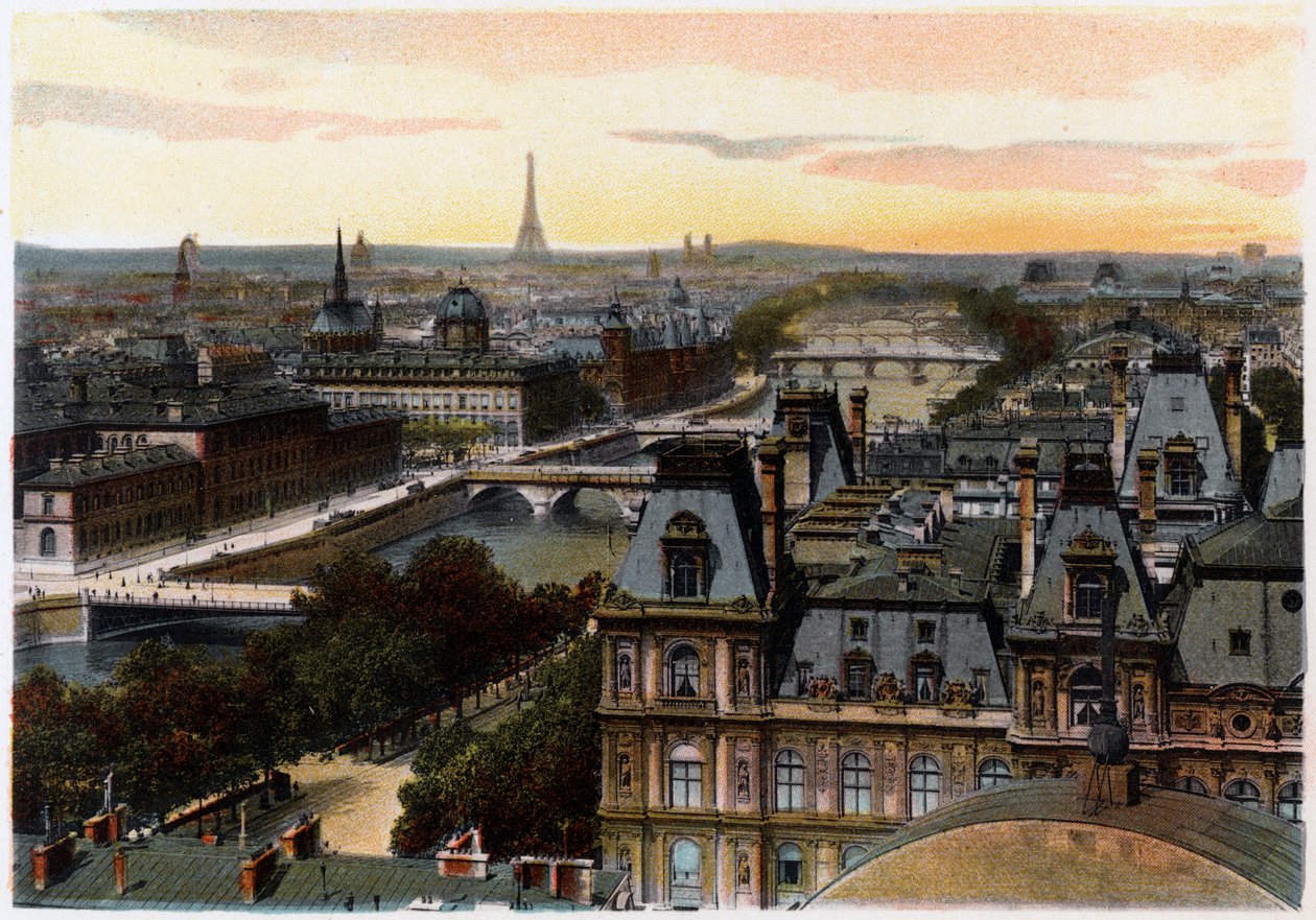 Paris, Frankrig, omkring 1900 af Unbekannt