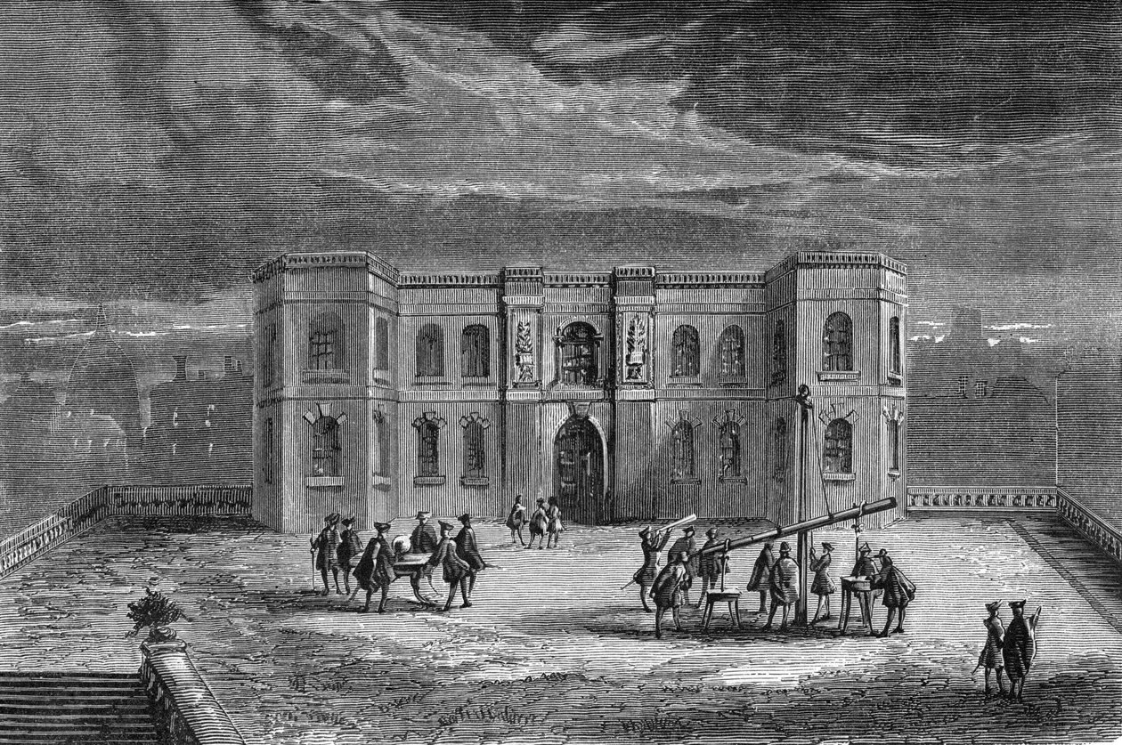 Paris Observatorium på Louis XIV