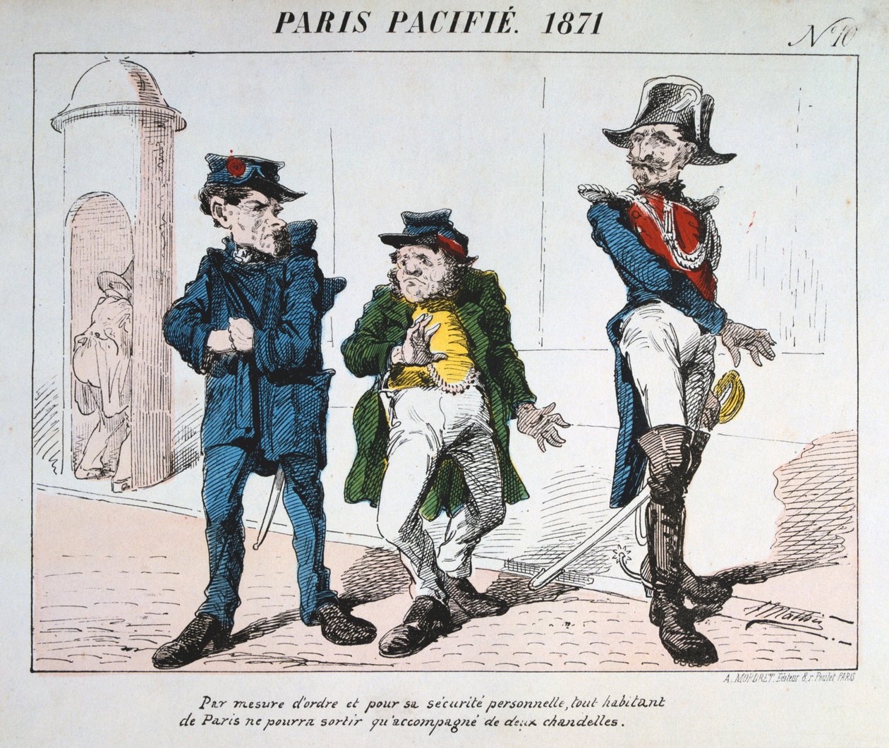 Paris Pacifies, 1871. af Unbekannt
