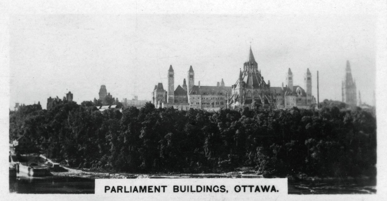 Parlamentsbygninger, Ottawa, Canada, c1920