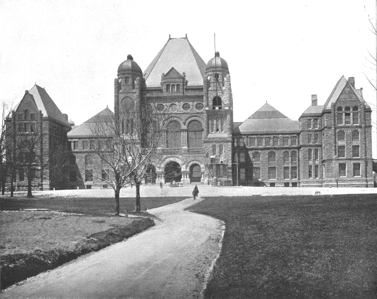 Parlamentsbygninger, Toronto, Canada, c1900. af Unbekannt