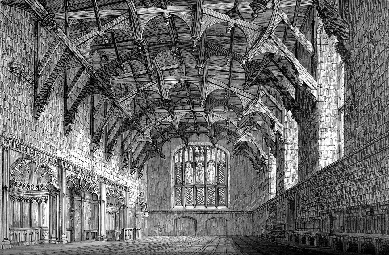 Parliament House, Edinburgh, bygget 1632-1639, 1893 af Unbekannt