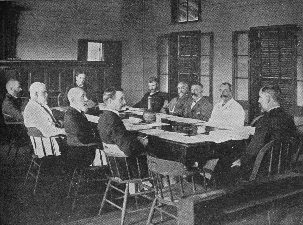 Parlamenter i Storbritanniens oversøiske herredømmer: Fijis lovgivende råd i møde, 1909 af Unbekannt