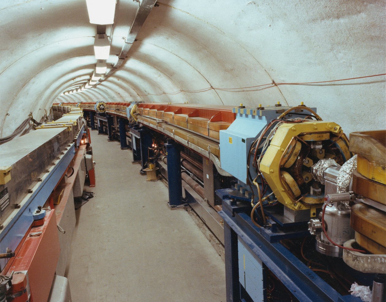 Partikelacceleratortunnel, Cern, Genève, 20. århundrede af Unbekannt