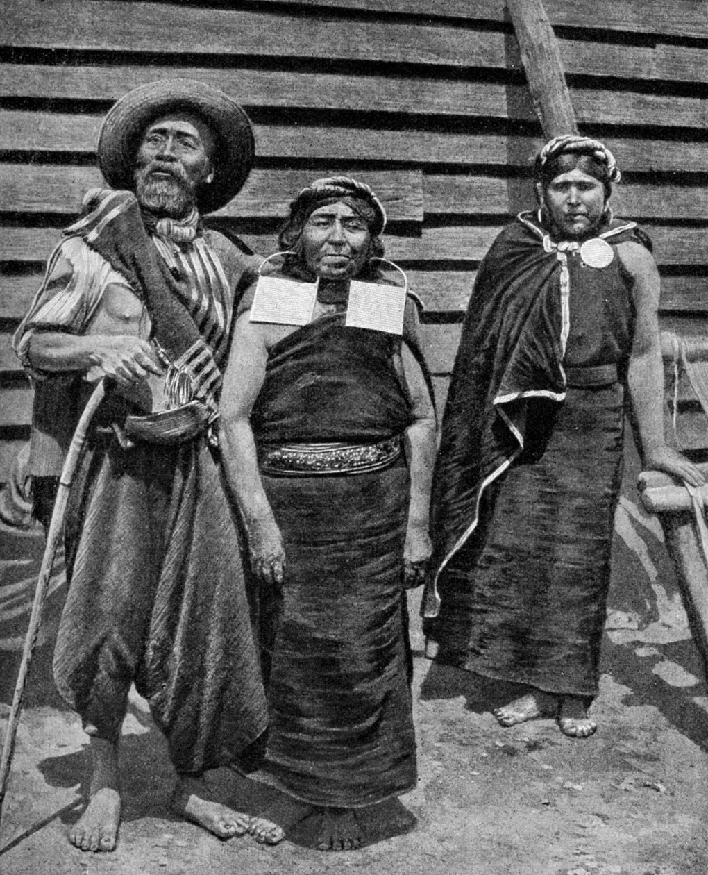 Patagoniske indianere, Argentina, 1922 af Unbekannt