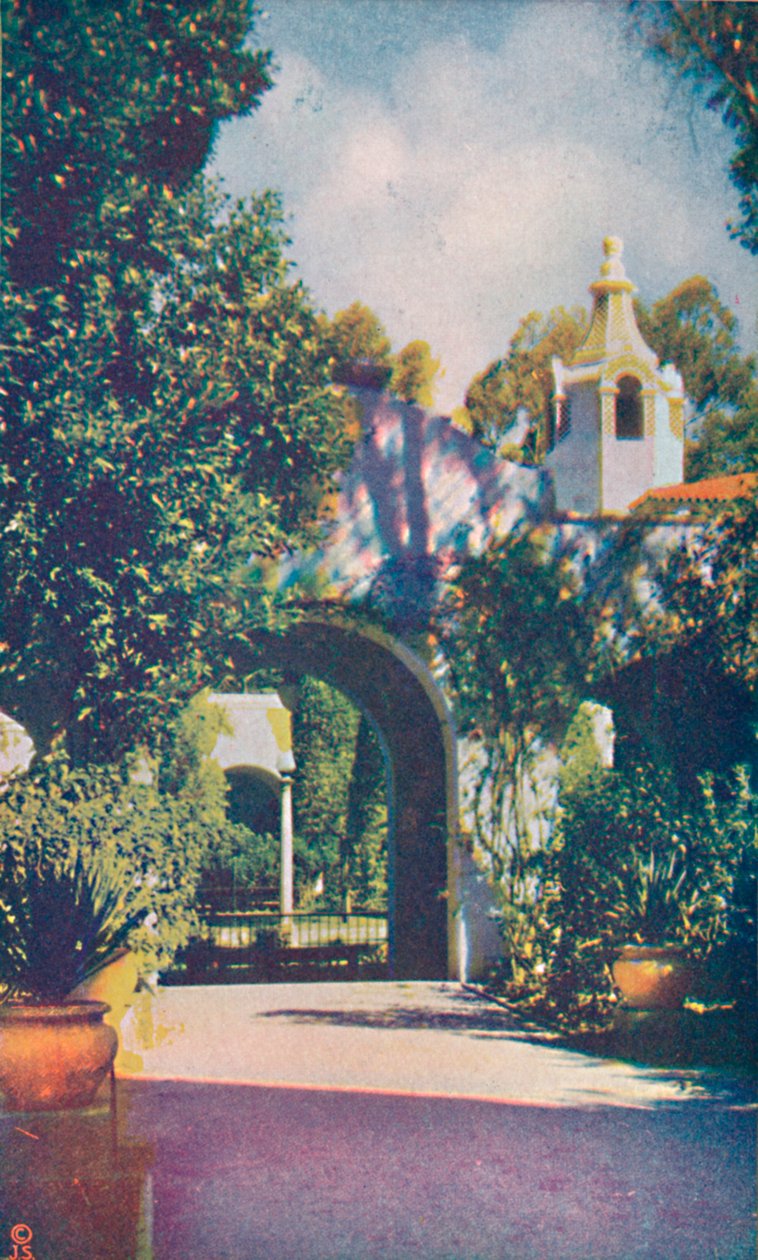 Terrasse til fotografipaladset., c1935 af Unbekannt
