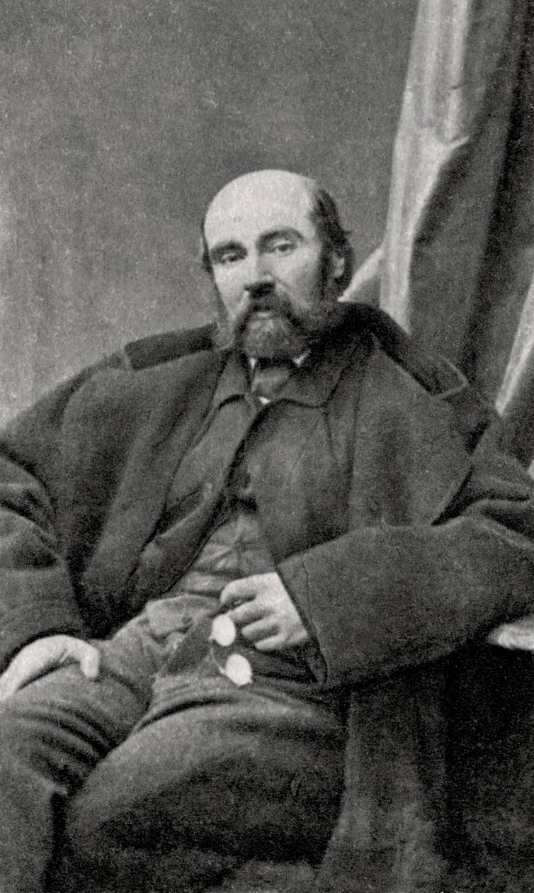 Paul Feval den Ældre, fransk romanforfatter og dramatiker, 1868 af Unbekannt