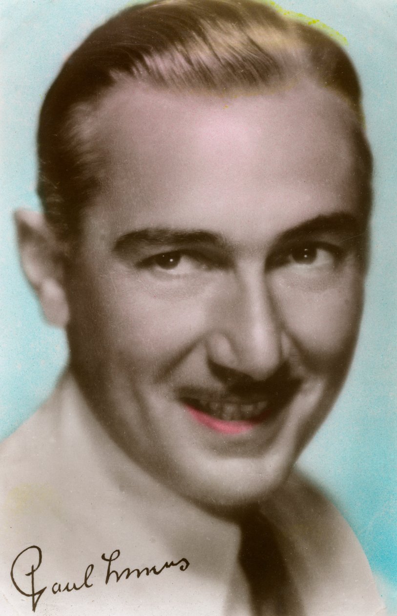 Paul Lukas 1895-1971, ungarsk skuespiller, c1930