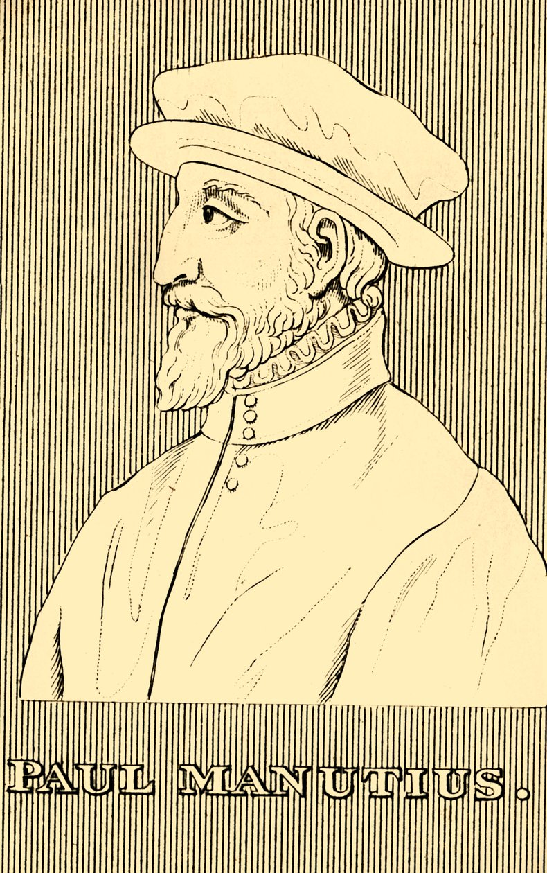 Paul Manutius, 1512-1574, 1830 af Unbekannt