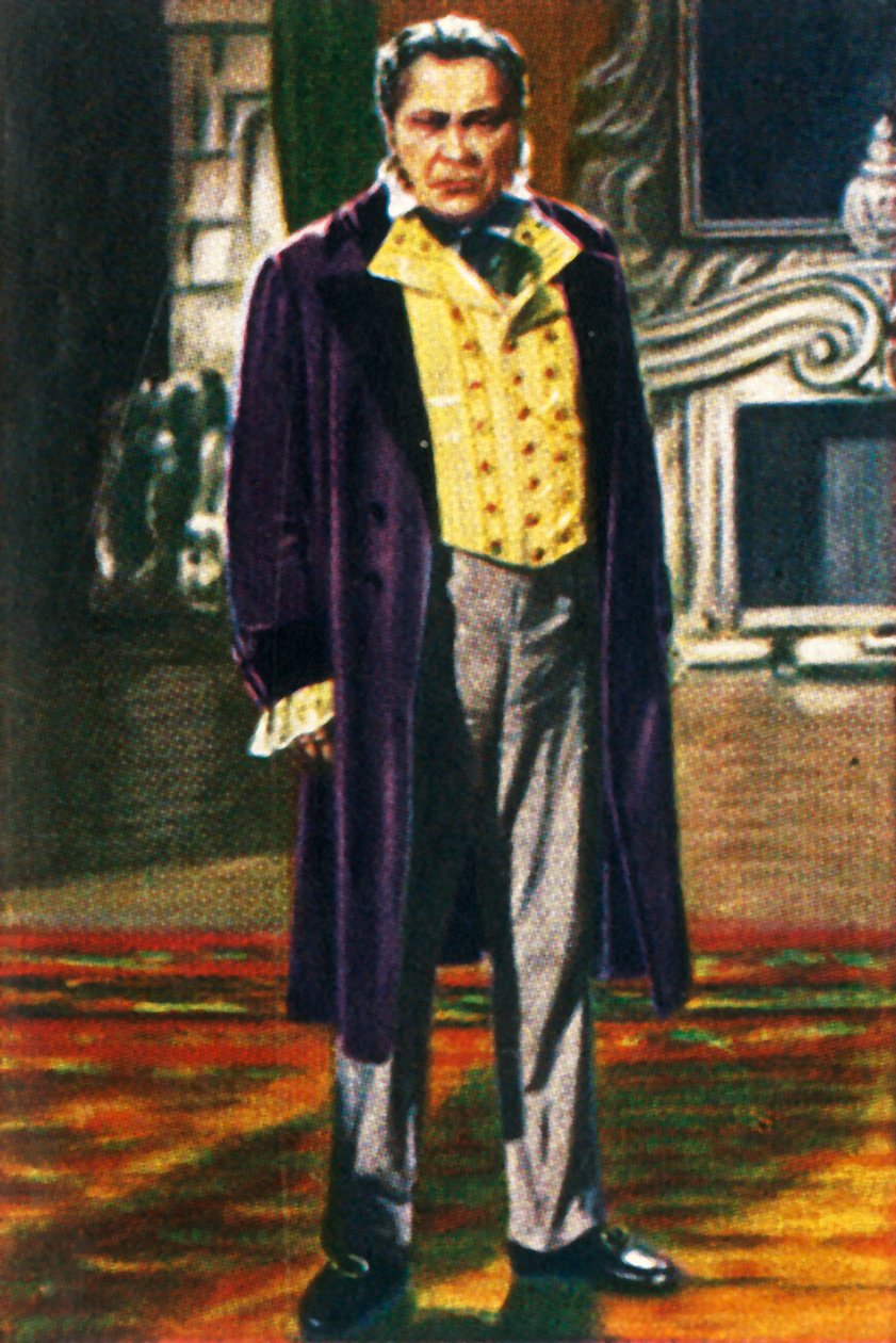 Paul Wegener som fabrikant i trediverne, c1928. af Unbekannt
