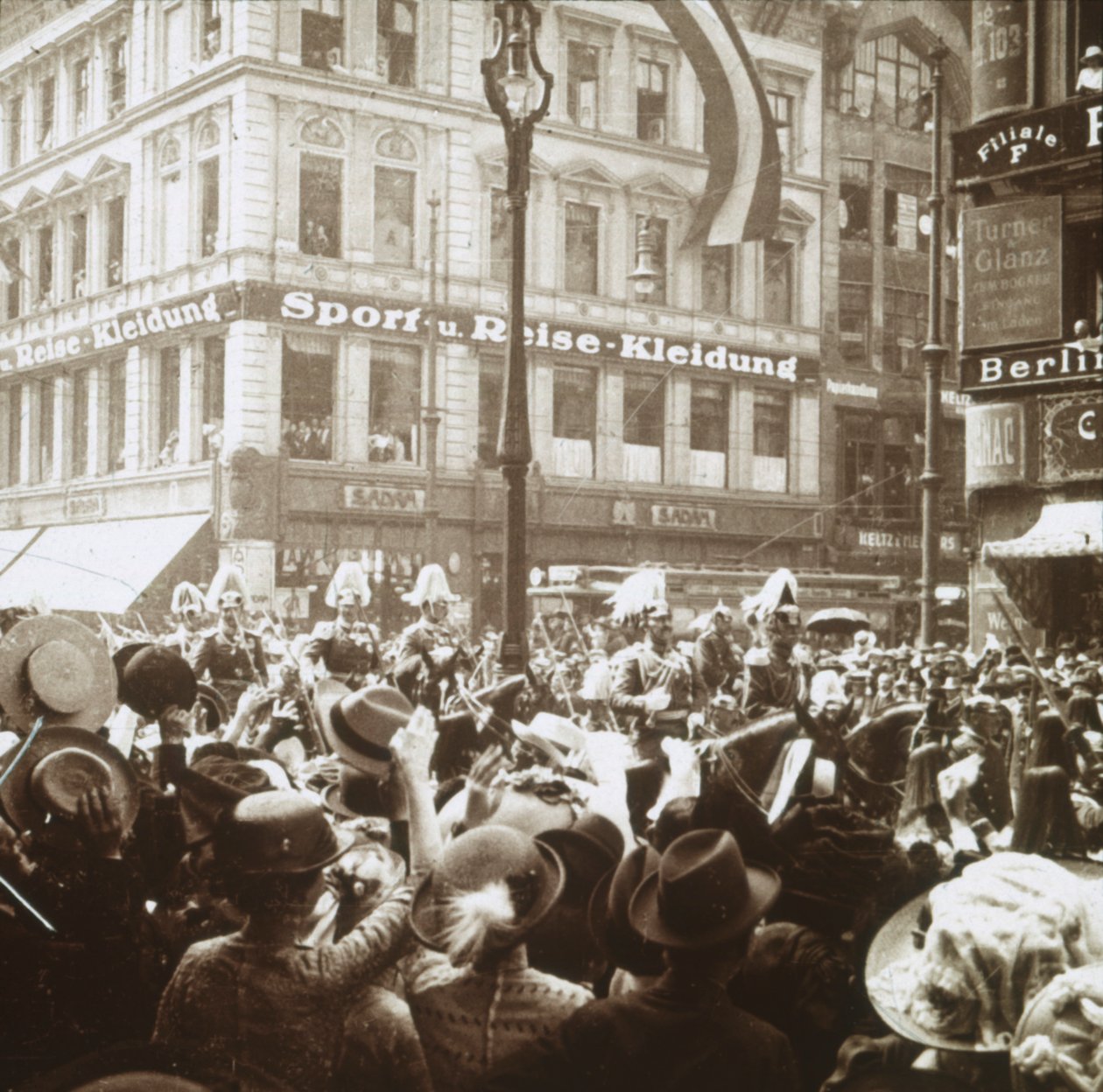 Paul von Hindenburg, Berlin, Tyskland, c1914-c1918 af Unbekannt