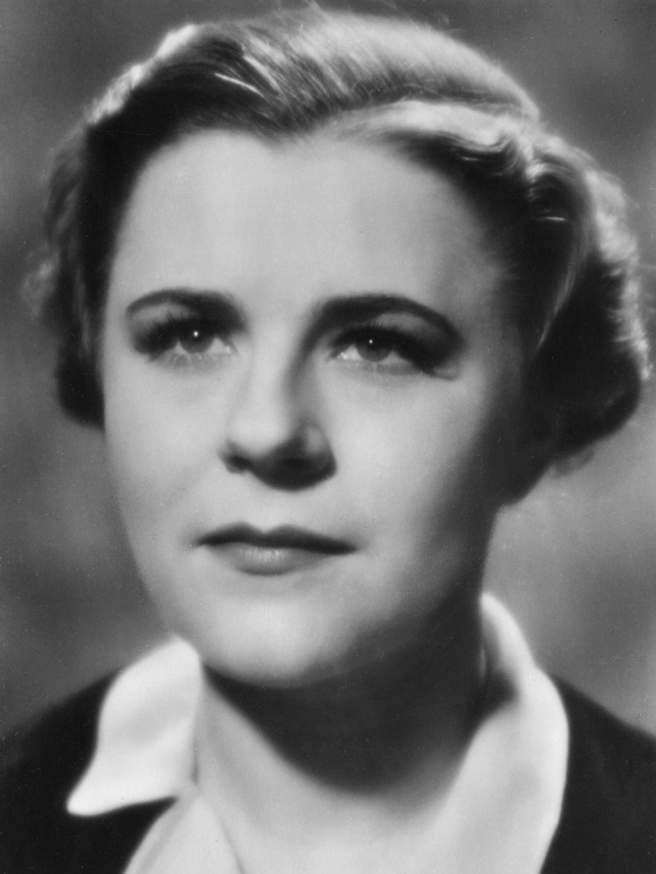 Paula Wessely, østrigsk skuespillerinde og filmstjerne, 20. århundrede af Unbekannt