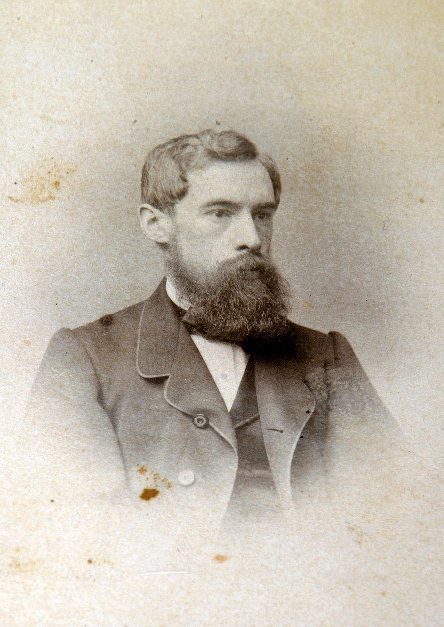 Pavel Tretyakov, russisk kunstmæcen, samler og gallerigrundlægger, 1865 af Unbekannt