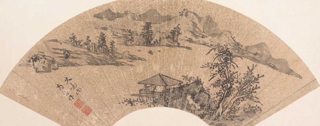 Pavillon ved Lake Shore, 1600-tallet eller senere. af Unbekannt