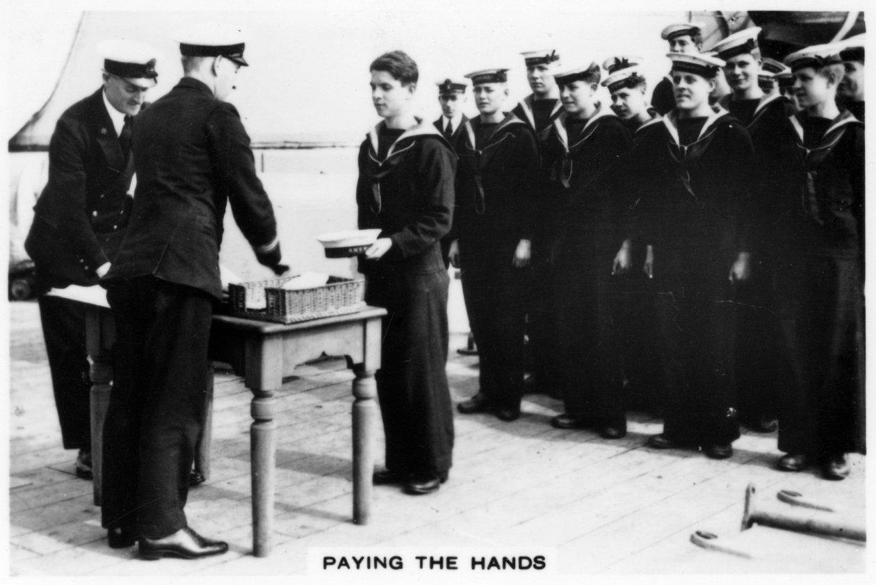 Betalende hænder, 1937 af Unbekannt