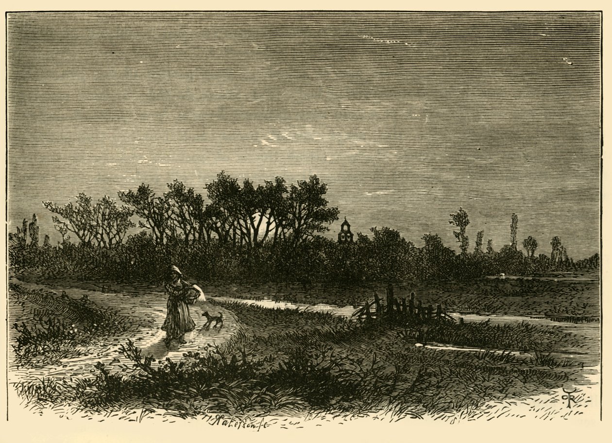 Peakirk, fra Cut, 1898. af Unbekannt