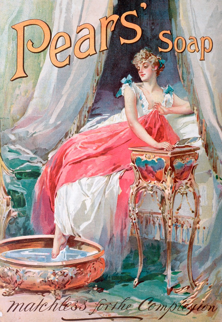 Sæbeannonce for pærer, 1898 af Unbekannt