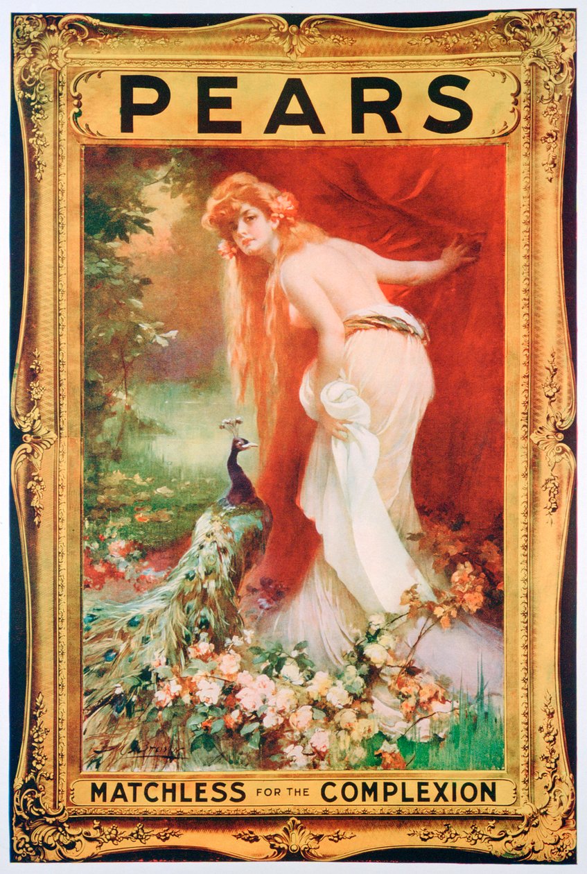 Sæbeannonce for pærer, 1914 af Unbekannt
