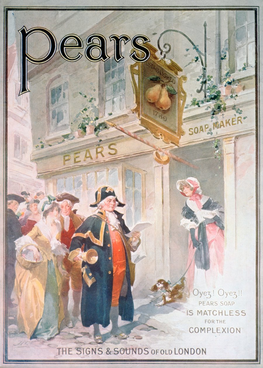 Sæbeannonce for pærer, 1916 af Unbekannt