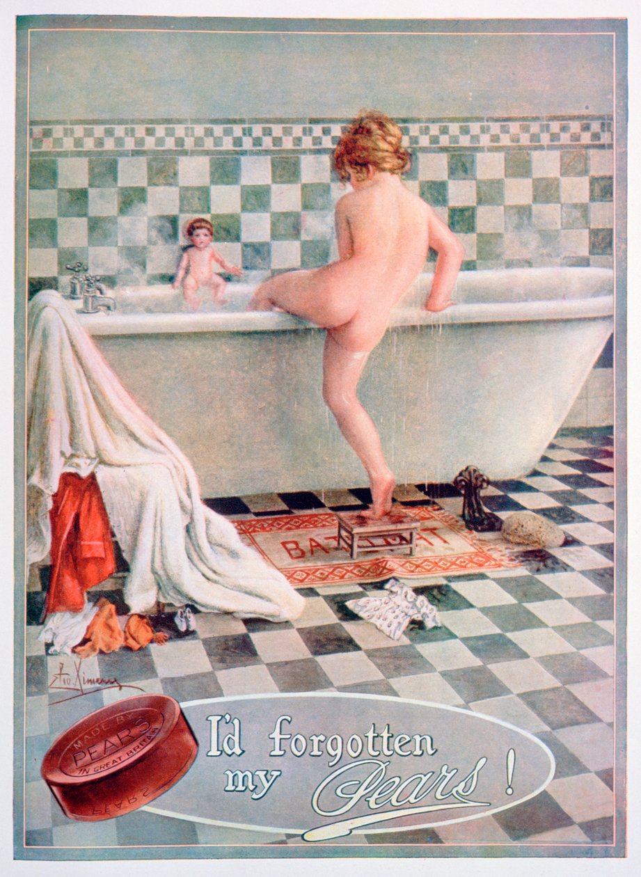 Sæbeannonce for pærer, 1922 af Unbekannt