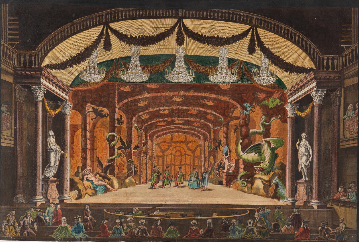 Peep Show Image, ca 1770. af Unbekannt