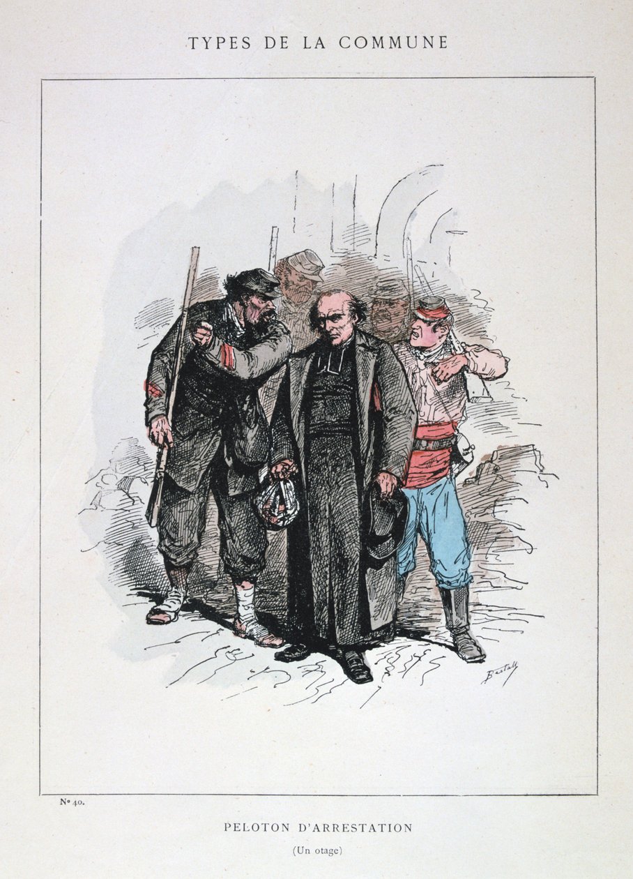 Arresthold, Paris Kommune, 1871 af Unbekannt