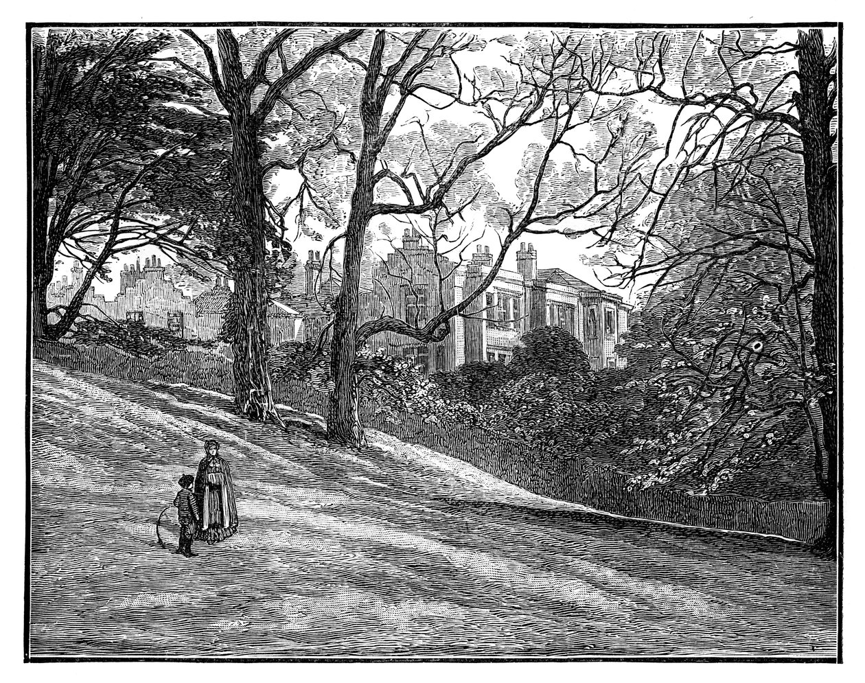 Pembroke Lodge, Richmond, London, c1888 af Unbekannt