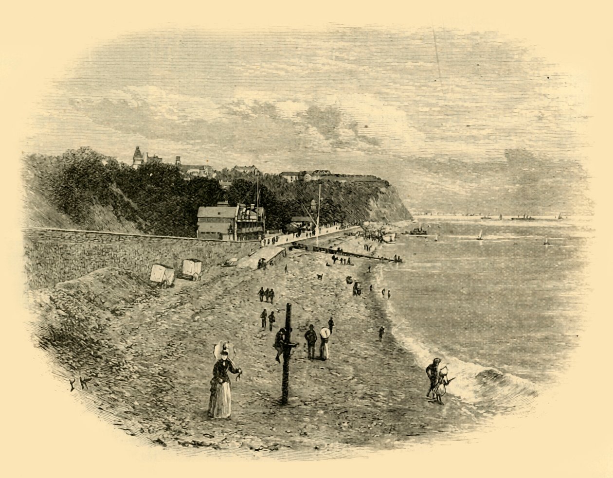 Penarth Headland, 1898. af Unbekannt