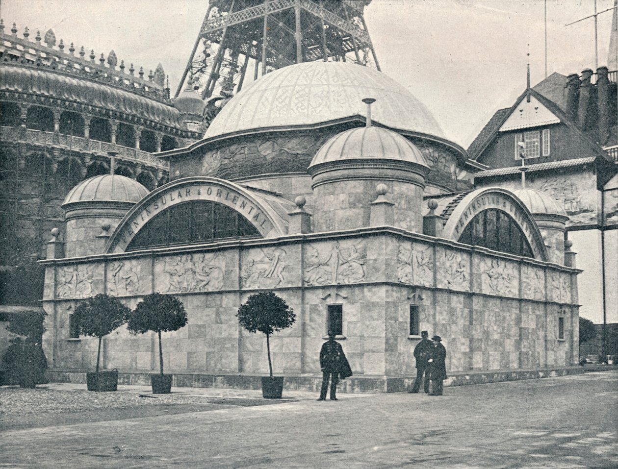 Peninsular and Oriental Pavilion River Front, c1900 af Unbekannt