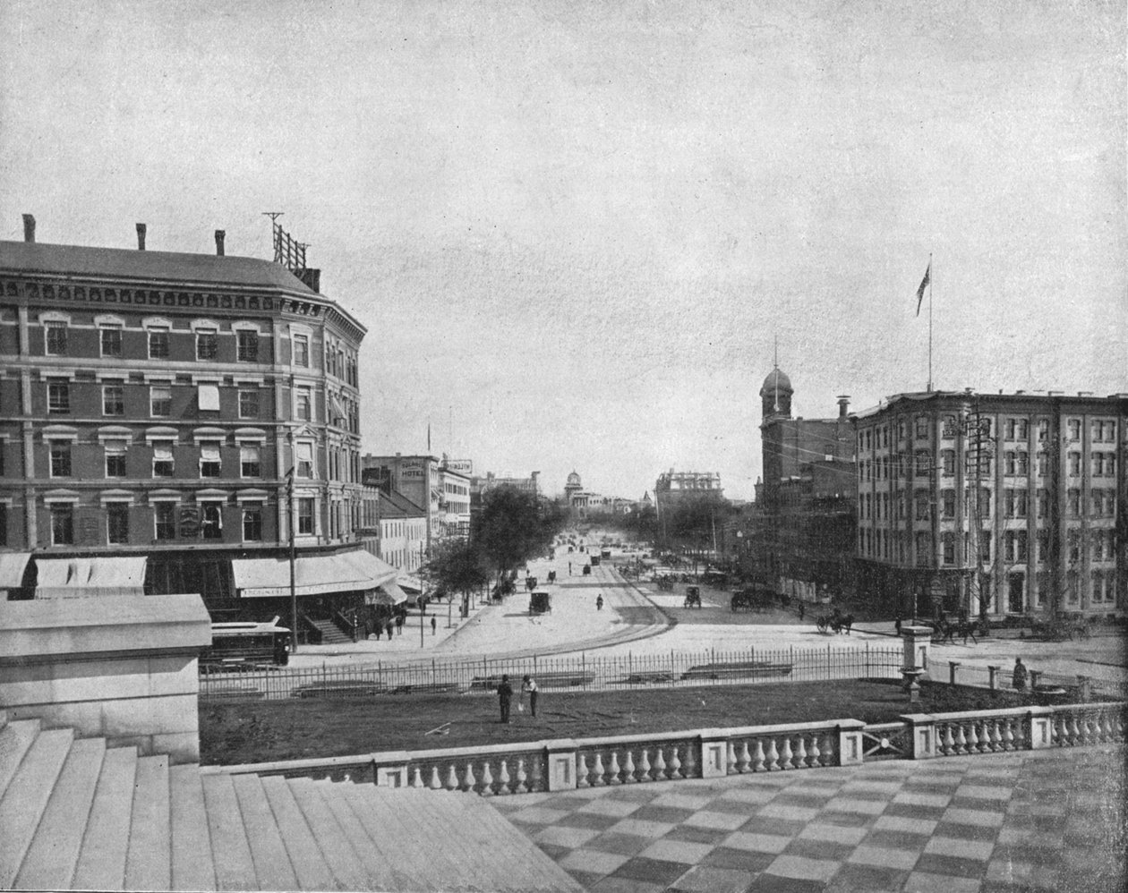 Pennsylvania Avenue, Washington DC, USA, c1900. af Unbekannt