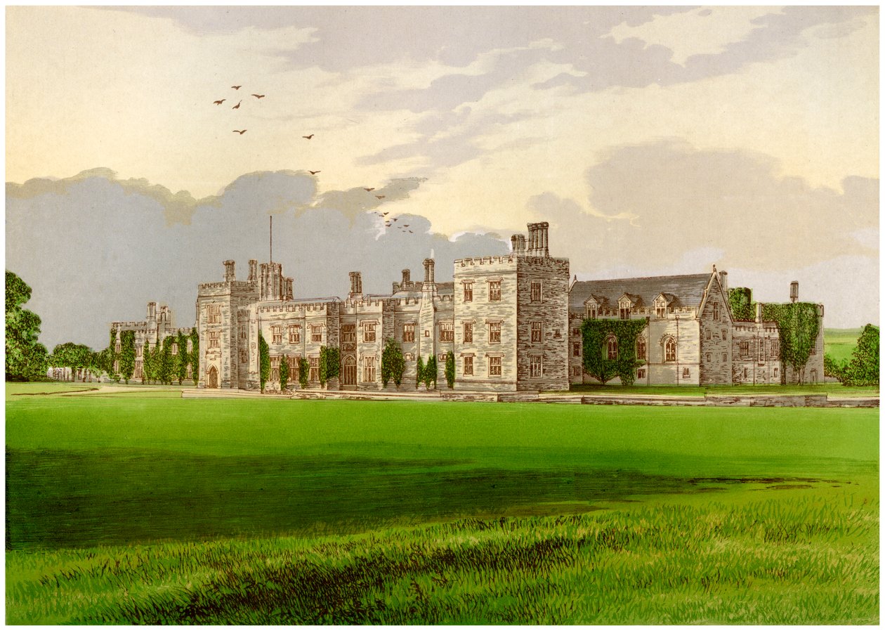 Penshurst Castle, Kent, Lord de LIsle og Dudley, c1880 af Unbekannt