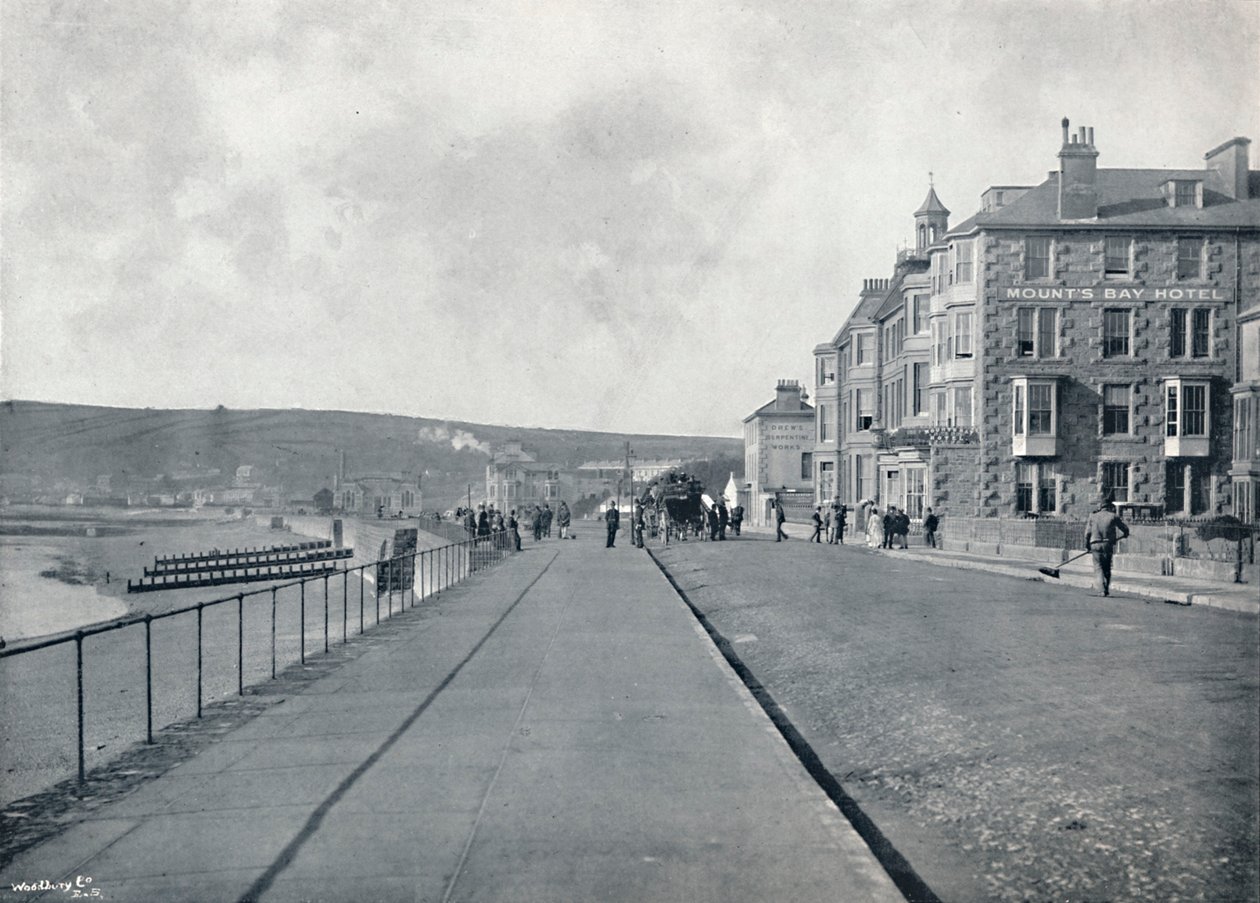 Penzance - The Esplanade, 1895 af Unbekannt