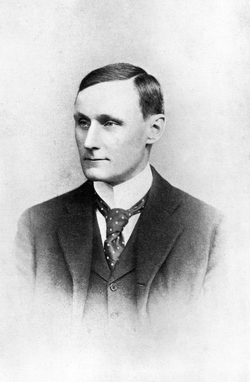 Percy Sinclair Pilcher, engelsk designer og svæveflyvefartøj, c 1895 af Unbekannt