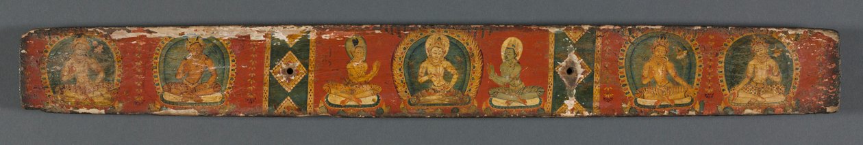 Perfektion af visdom i otte tusinde linjer: Ashtasahasrika Prajnaparamita: Bagside, 1119. af Unbekannt