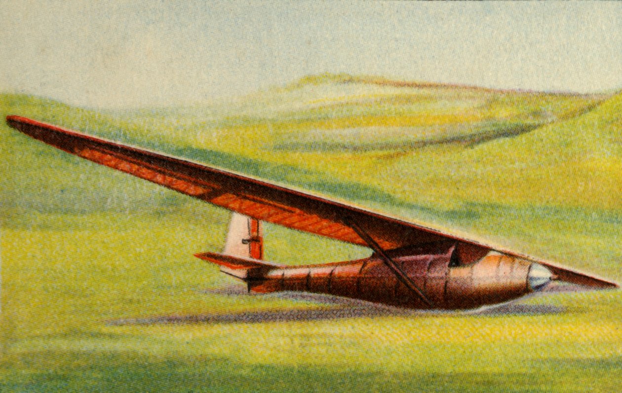 Performance svævefly, Grunau Gliding School, Tyskland, 1931, 1932. af Unbekannt