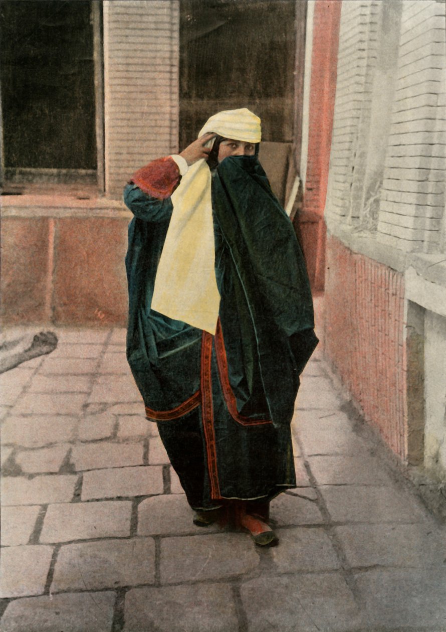 Persane En Costume De Ville, persisk i bykjole, 1900. af Unbekannt