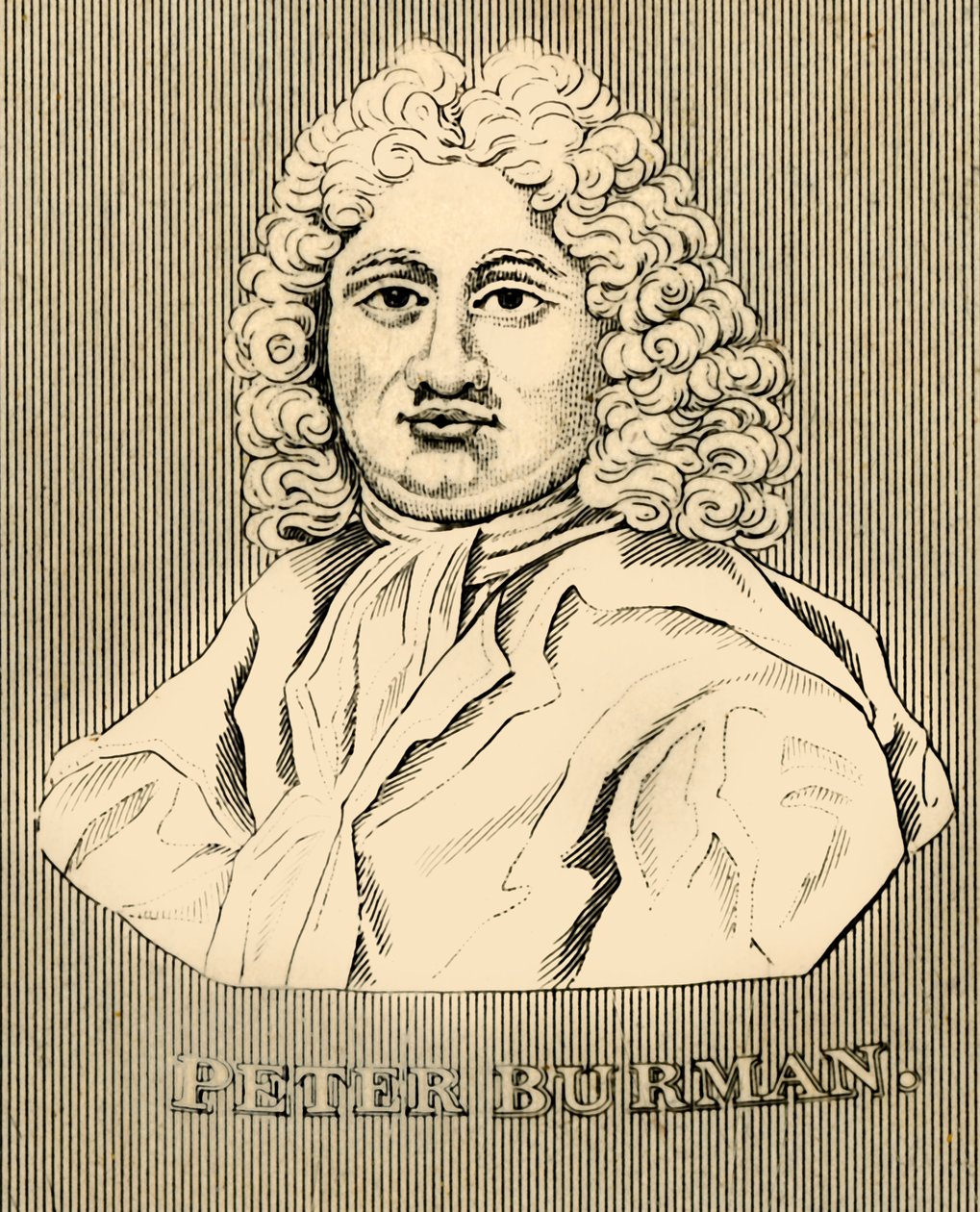 Peter Burman, 1668-1741, 1830. af Unbekannt