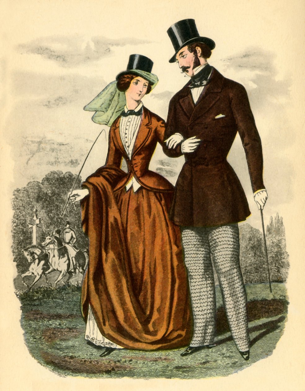 Petit Courrier des Dames, 1850, 1943. af Unbekannt