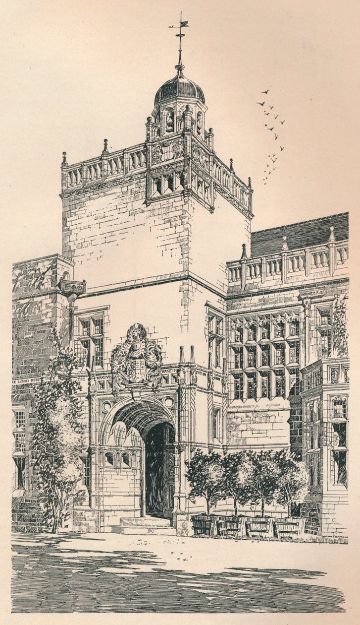 Peverey, Shropshire, Sir Aston Webb. P.R.A. Arkitekt, c1919 af Unbekannt