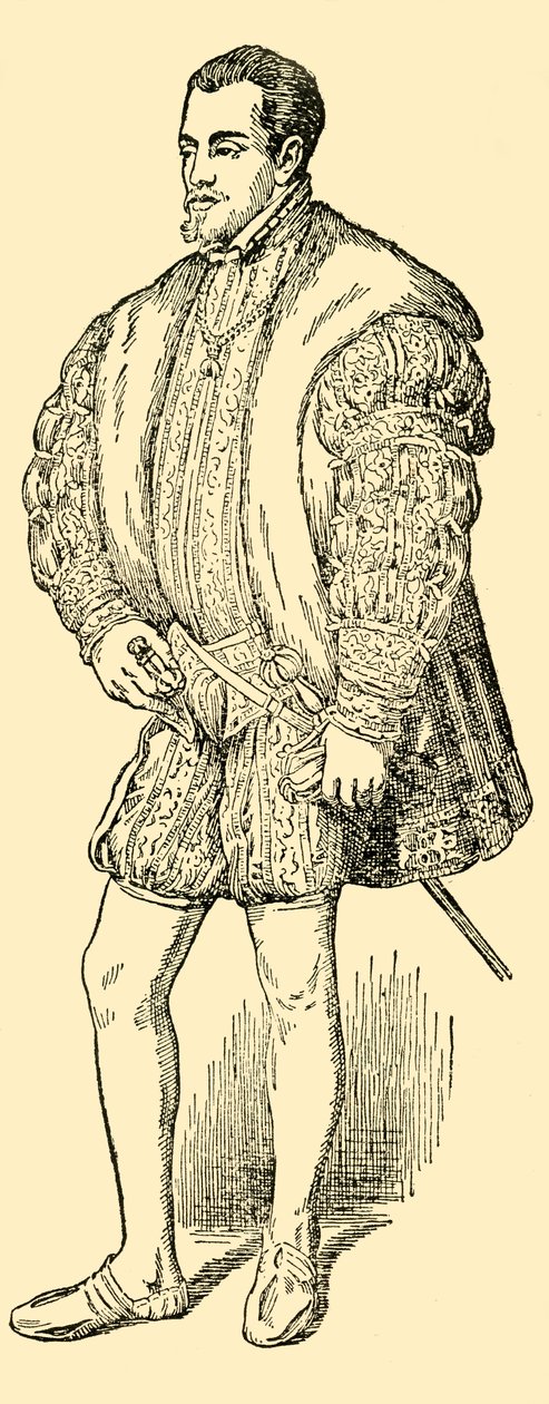 Filip II. Af Spanien og Holland, c1930. af Unbekannt