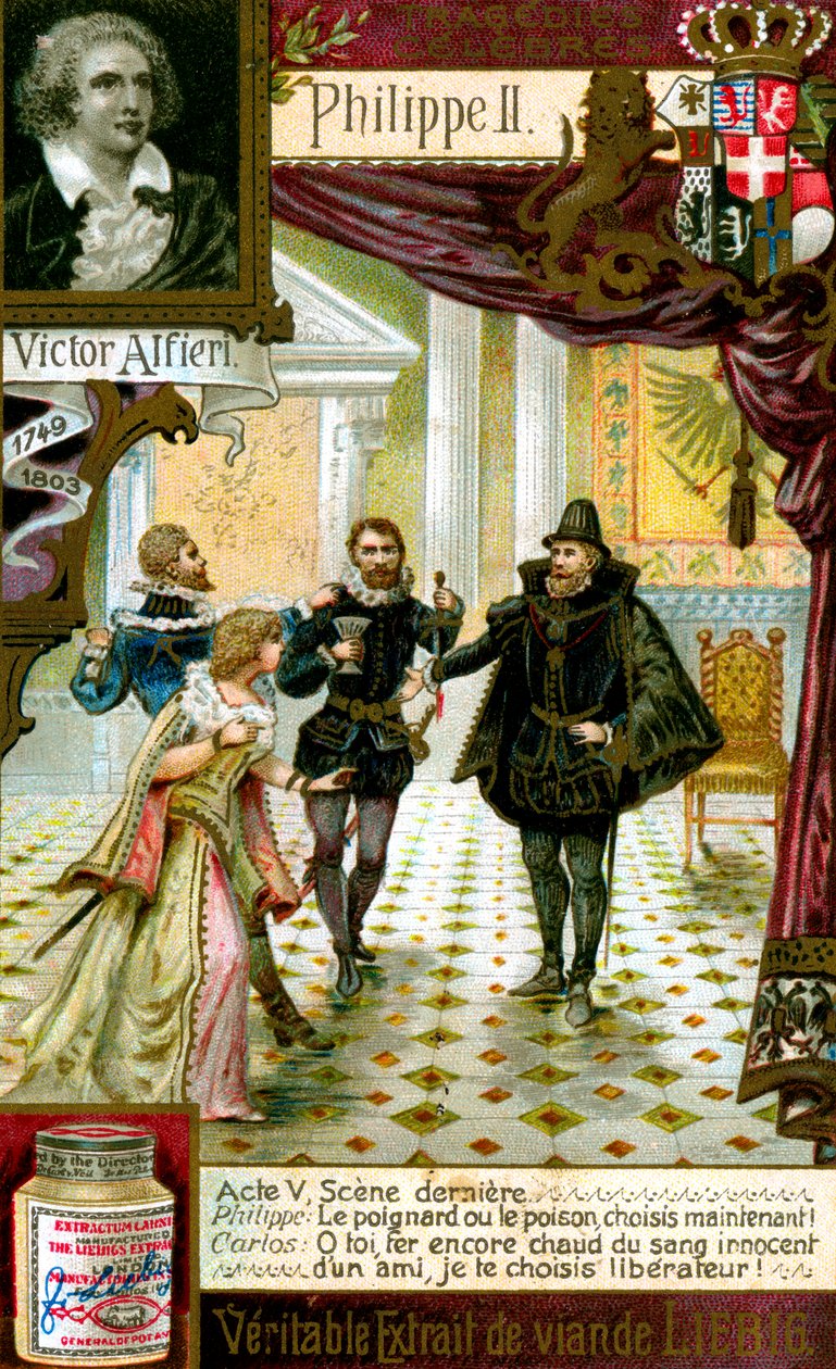 Philip II af Vittorio Alfieri 1749-1803, c1900 af Unbekannt